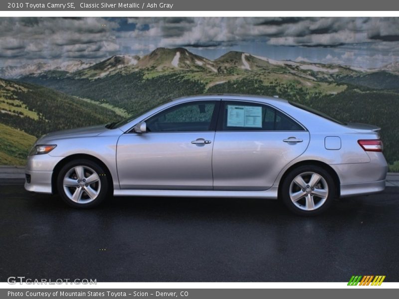 Classic Silver Metallic / Ash Gray 2010 Toyota Camry SE