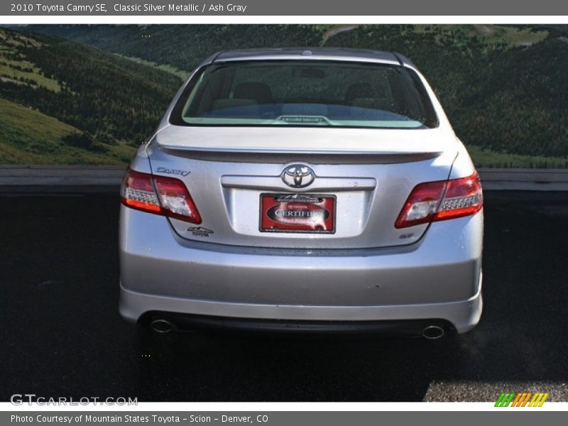 Classic Silver Metallic / Ash Gray 2010 Toyota Camry SE