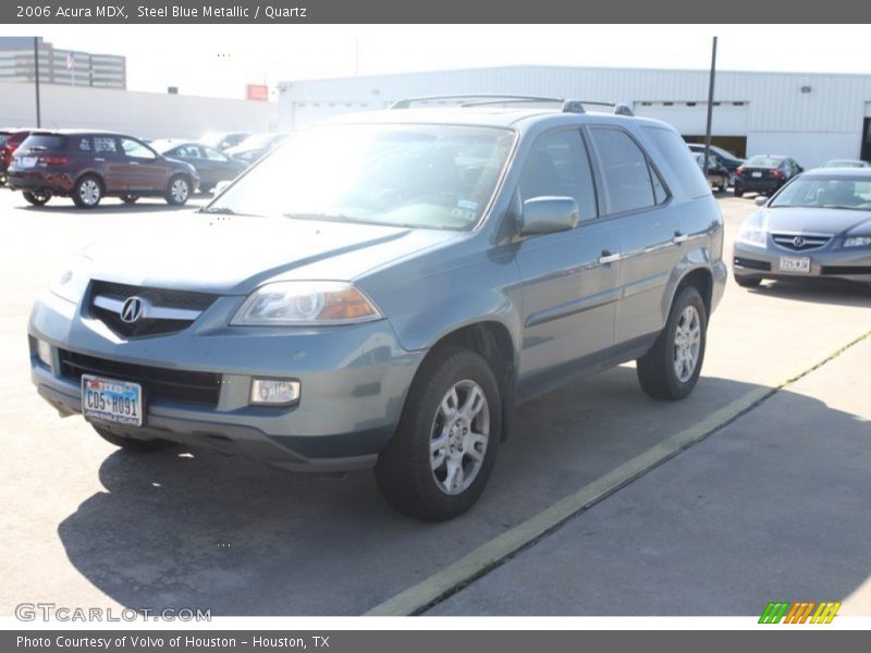Steel Blue Metallic / Quartz 2006 Acura MDX