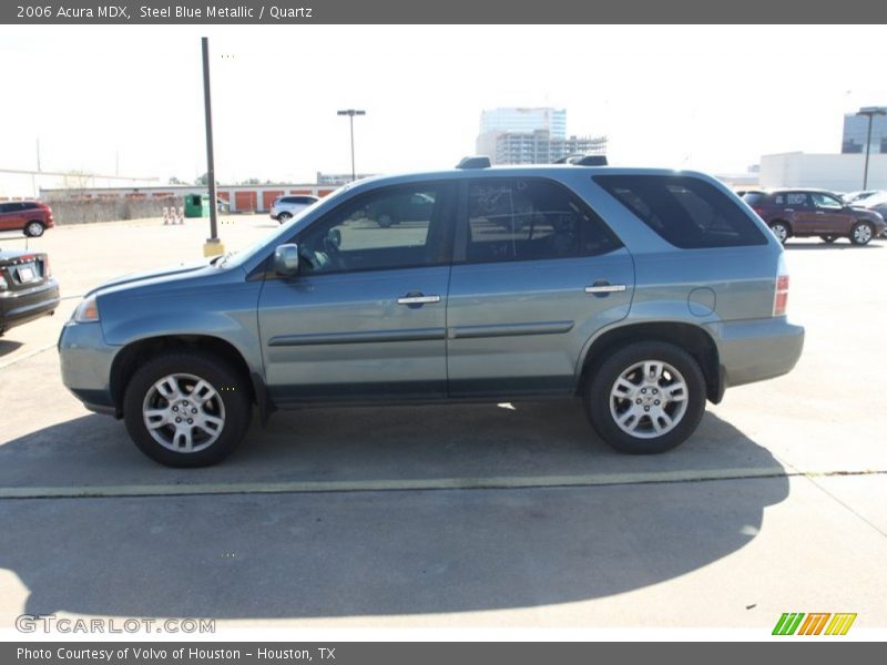 Steel Blue Metallic / Quartz 2006 Acura MDX