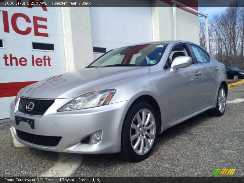 Tungsten Pearl / Black 2006 Lexus IS 250 AWD