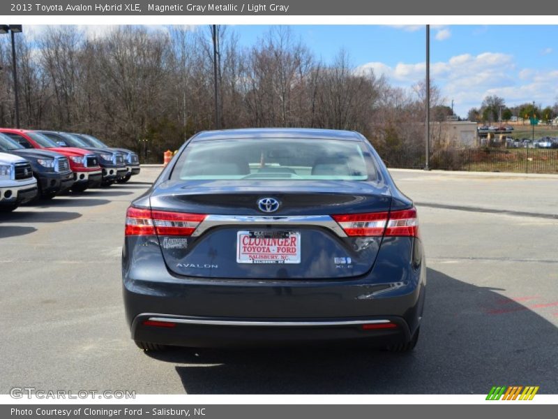 Magnetic Gray Metallic / Light Gray 2013 Toyota Avalon Hybrid XLE
