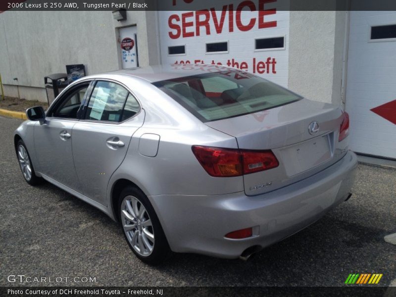 Tungsten Pearl / Black 2006 Lexus IS 250 AWD