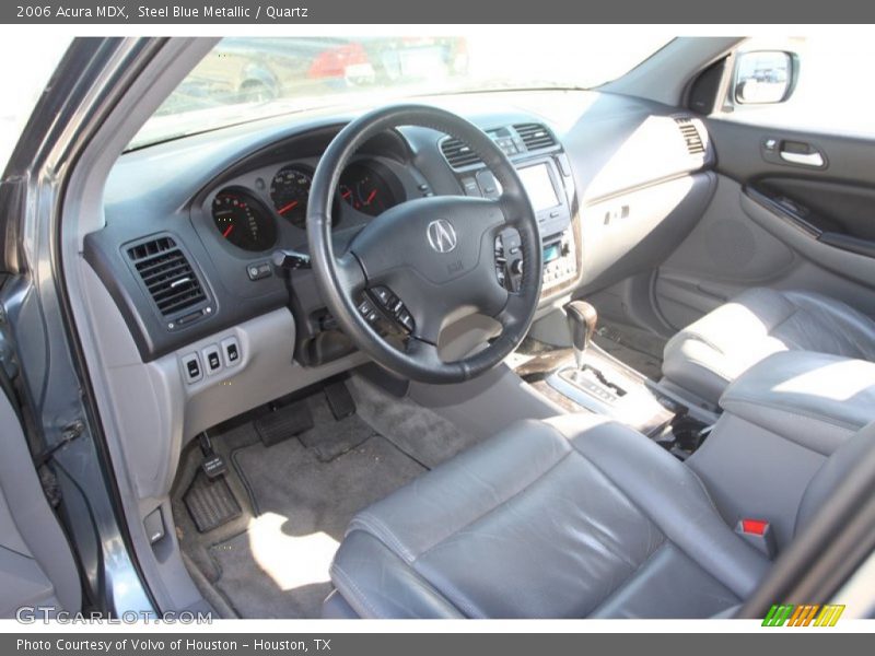 Steel Blue Metallic / Quartz 2006 Acura MDX