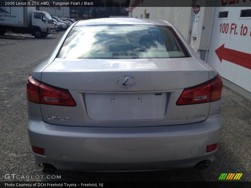 Tungsten Pearl / Black 2006 Lexus IS 250 AWD