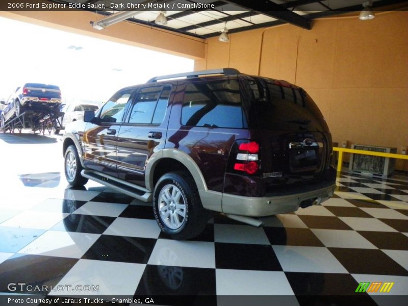 Dark Cherry Metallic / Camel/Stone 2006 Ford Explorer Eddie Bauer