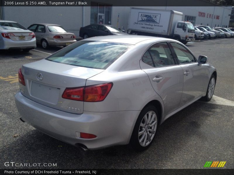 Tungsten Pearl / Black 2006 Lexus IS 250 AWD
