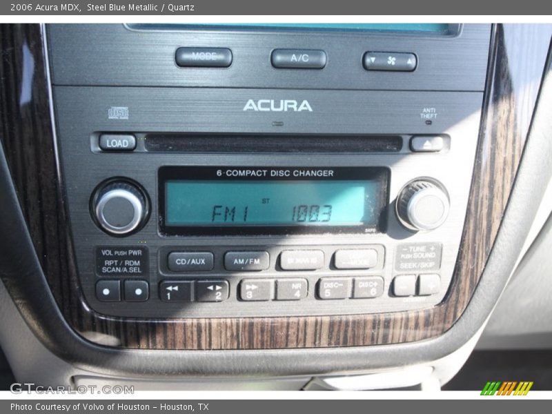 Steel Blue Metallic / Quartz 2006 Acura MDX