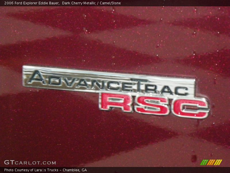 Dark Cherry Metallic / Camel/Stone 2006 Ford Explorer Eddie Bauer