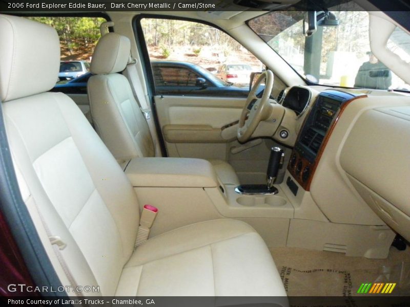 Dark Cherry Metallic / Camel/Stone 2006 Ford Explorer Eddie Bauer