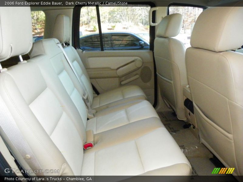 Dark Cherry Metallic / Camel/Stone 2006 Ford Explorer Eddie Bauer