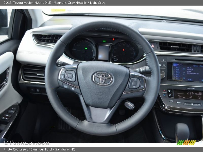 Magnetic Gray Metallic / Light Gray 2013 Toyota Avalon Hybrid XLE