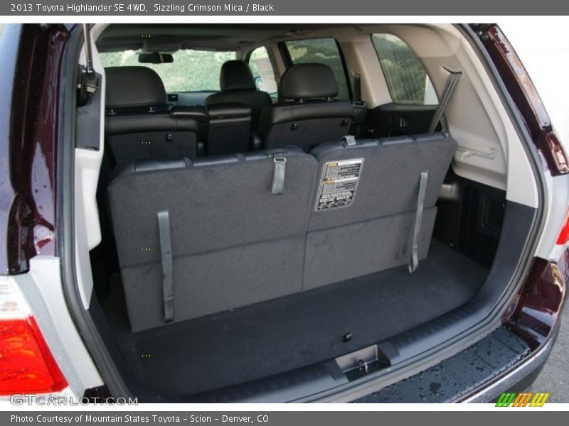Sizzling Crimson Mica / Black 2013 Toyota Highlander SE 4WD