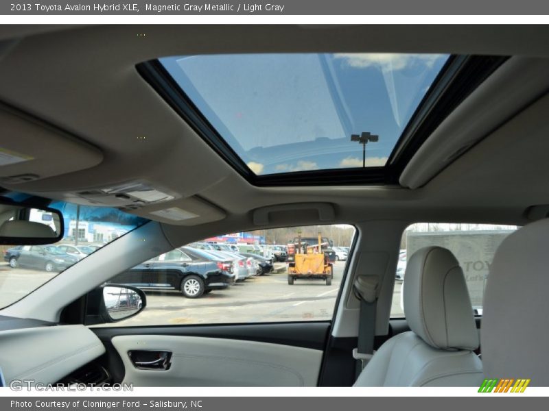 Magnetic Gray Metallic / Light Gray 2013 Toyota Avalon Hybrid XLE