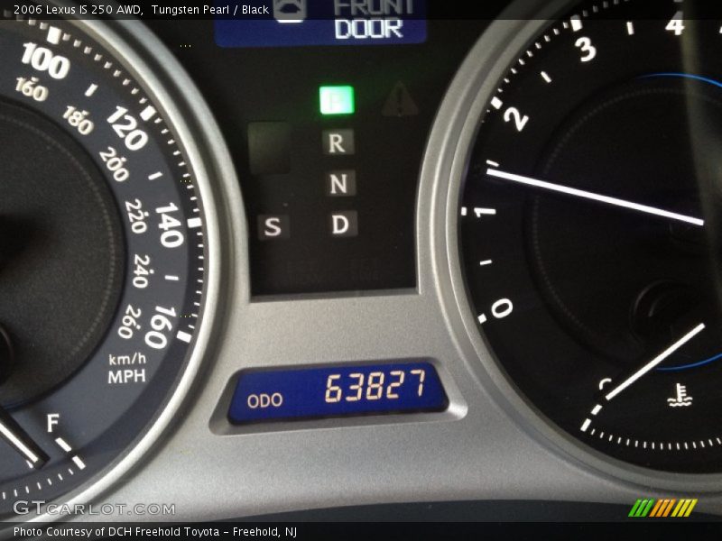 Tungsten Pearl / Black 2006 Lexus IS 250 AWD