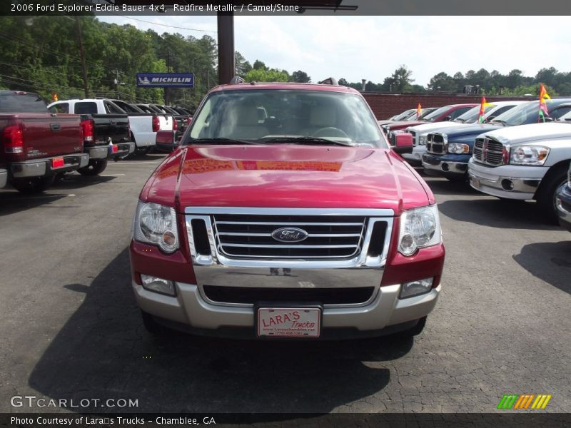 Redfire Metallic / Camel/Stone 2006 Ford Explorer Eddie Bauer 4x4