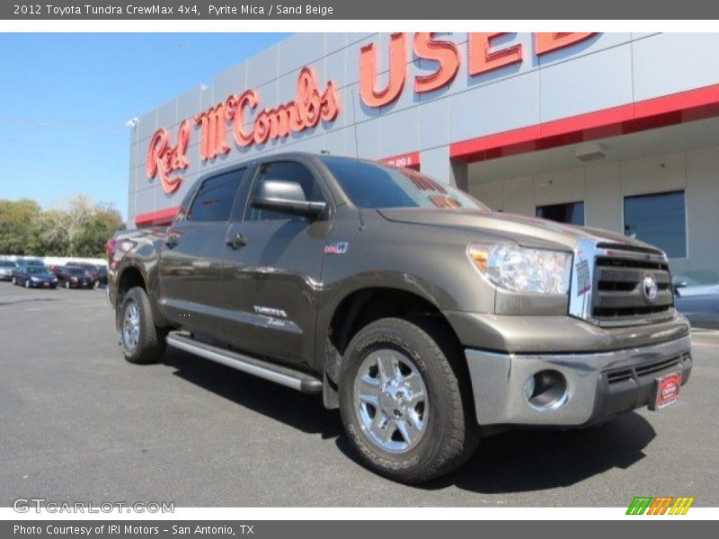 Pyrite Mica / Sand Beige 2012 Toyota Tundra CrewMax 4x4