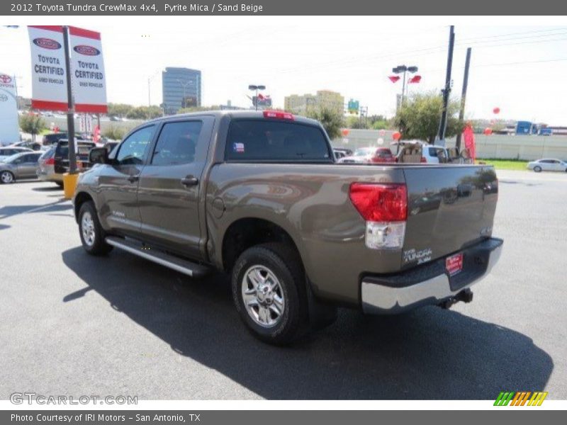 Pyrite Mica / Sand Beige 2012 Toyota Tundra CrewMax 4x4