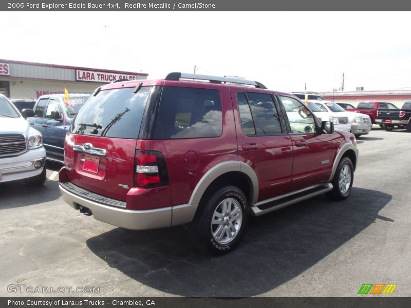 Redfire Metallic / Camel/Stone 2006 Ford Explorer Eddie Bauer 4x4