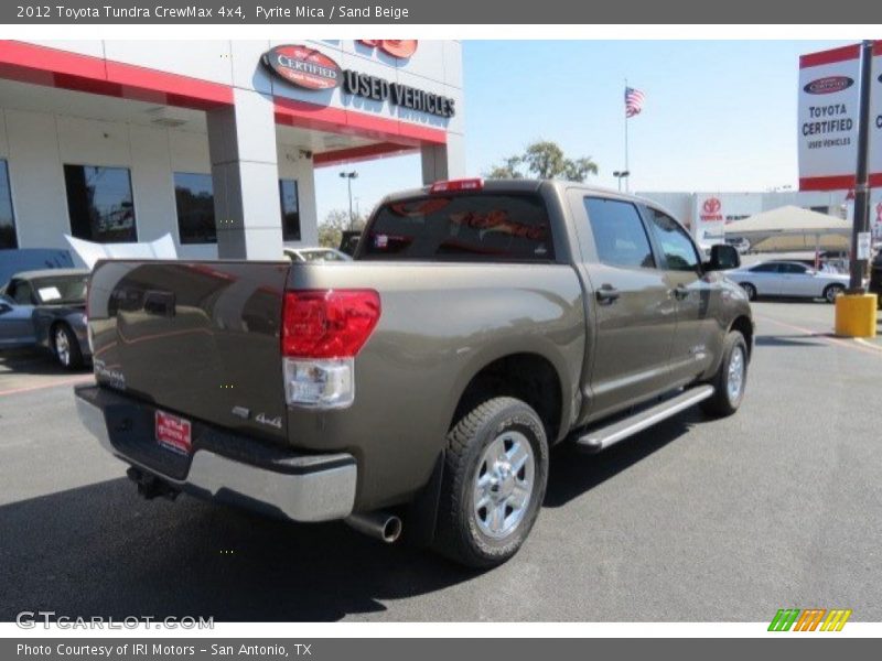 Pyrite Mica / Sand Beige 2012 Toyota Tundra CrewMax 4x4