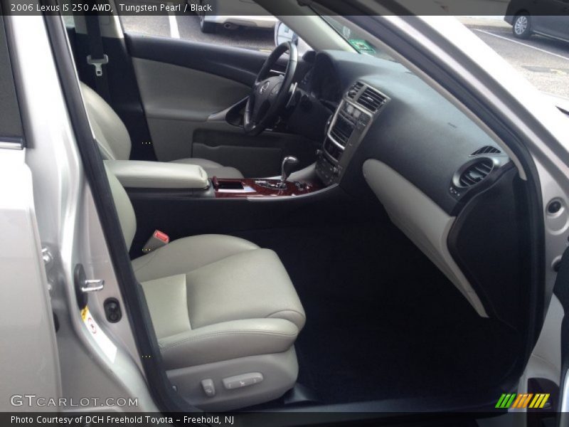 Tungsten Pearl / Black 2006 Lexus IS 250 AWD