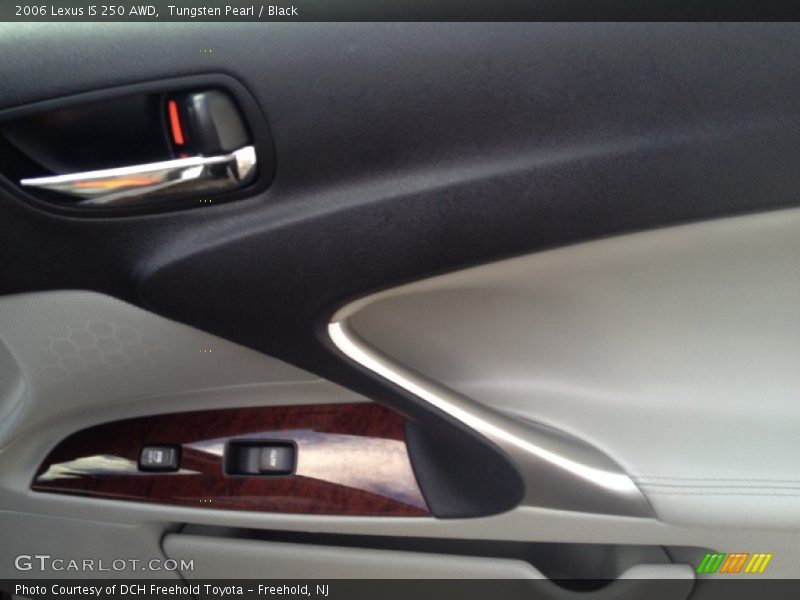 Tungsten Pearl / Black 2006 Lexus IS 250 AWD