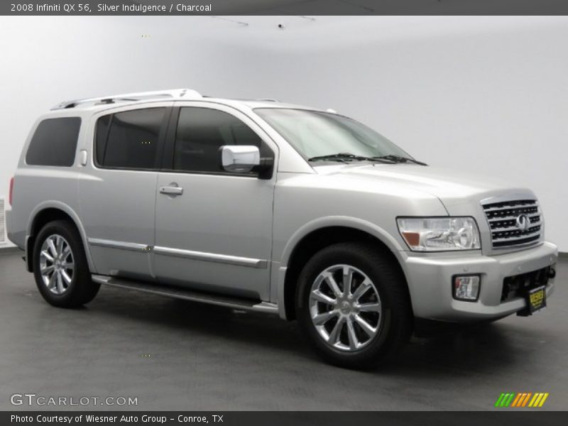 Silver Indulgence / Charcoal 2008 Infiniti QX 56