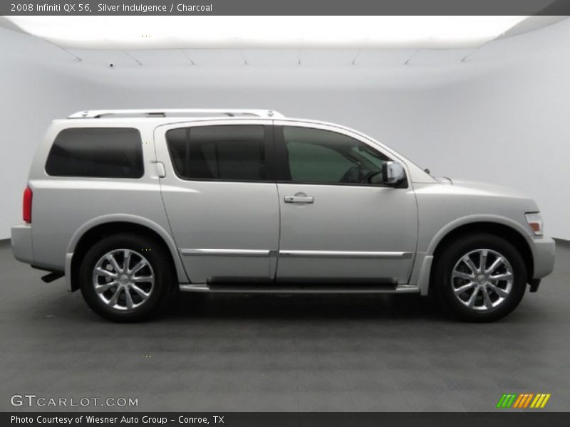 Silver Indulgence / Charcoal 2008 Infiniti QX 56