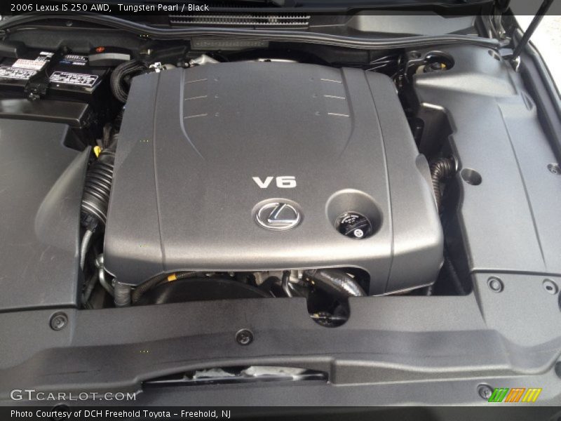Tungsten Pearl / Black 2006 Lexus IS 250 AWD
