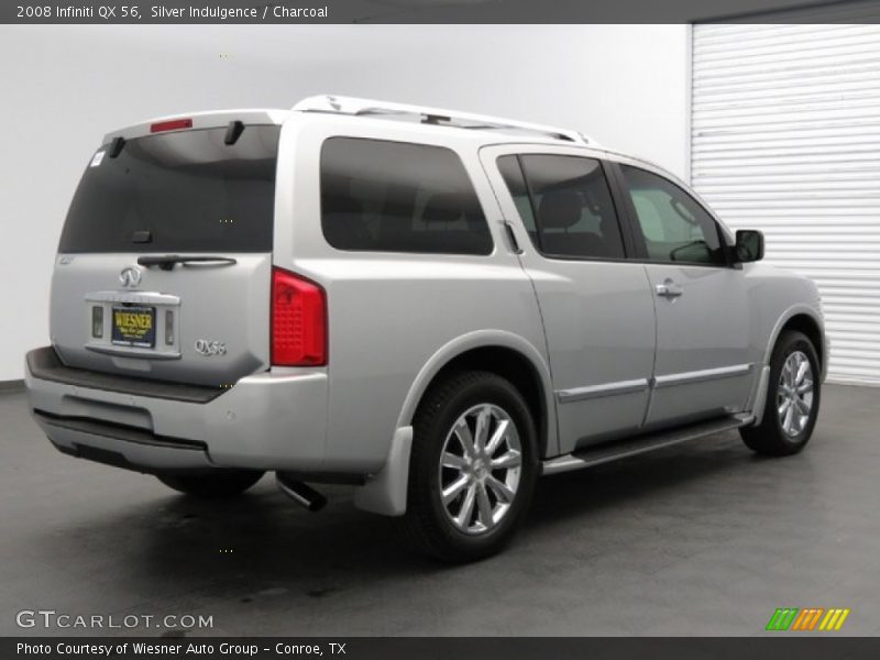 Silver Indulgence / Charcoal 2008 Infiniti QX 56