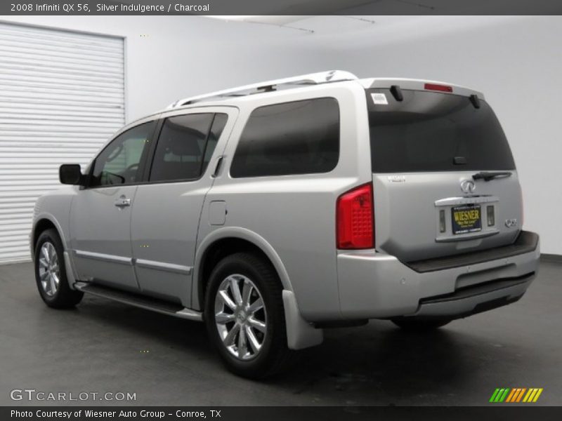 Silver Indulgence / Charcoal 2008 Infiniti QX 56