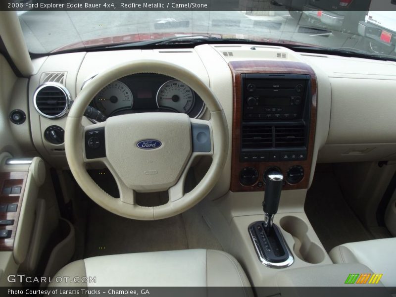 Redfire Metallic / Camel/Stone 2006 Ford Explorer Eddie Bauer 4x4