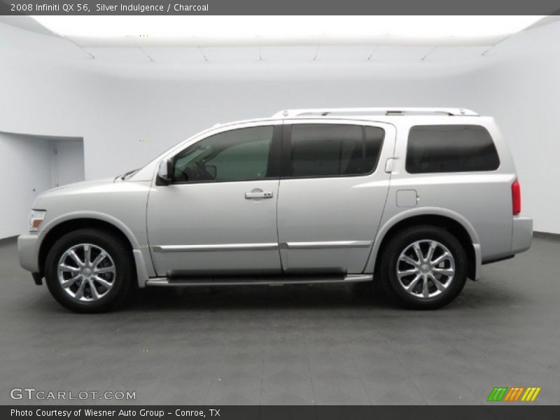 Silver Indulgence / Charcoal 2008 Infiniti QX 56
