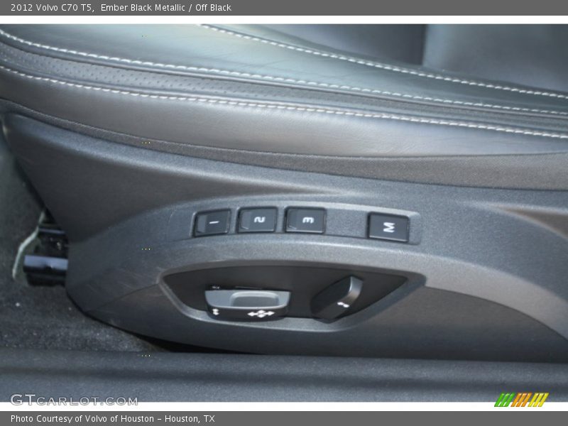 Ember Black Metallic / Off Black 2012 Volvo C70 T5