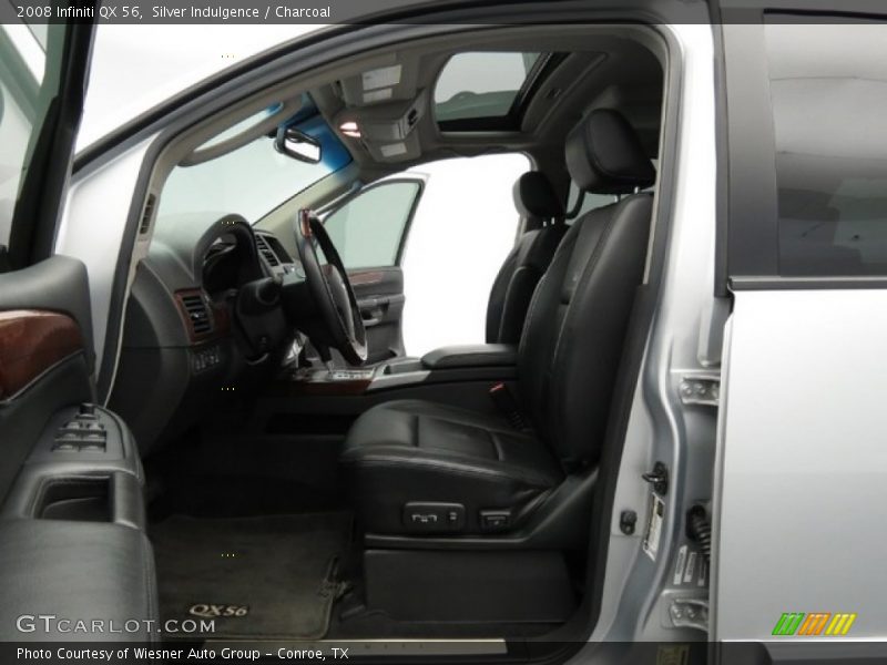 Silver Indulgence / Charcoal 2008 Infiniti QX 56