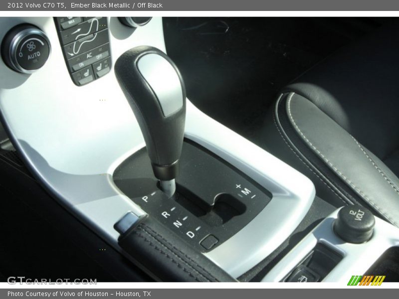 Ember Black Metallic / Off Black 2012 Volvo C70 T5