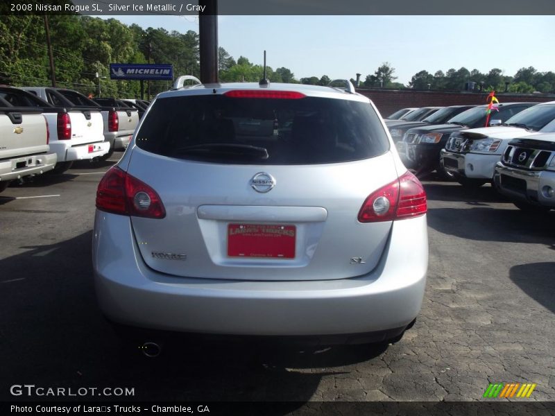 Silver Ice Metallic / Gray 2008 Nissan Rogue SL