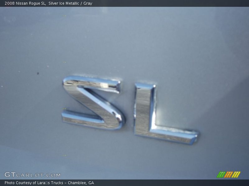 Silver Ice Metallic / Gray 2008 Nissan Rogue SL