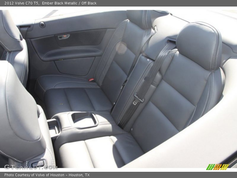 Ember Black Metallic / Off Black 2012 Volvo C70 T5