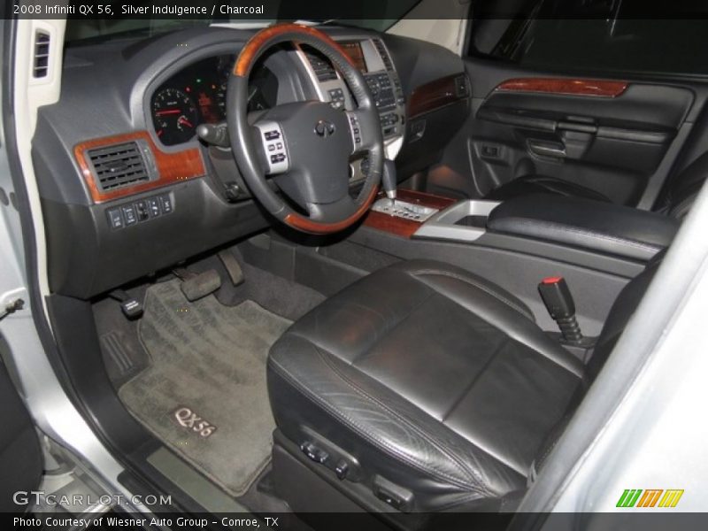 Silver Indulgence / Charcoal 2008 Infiniti QX 56