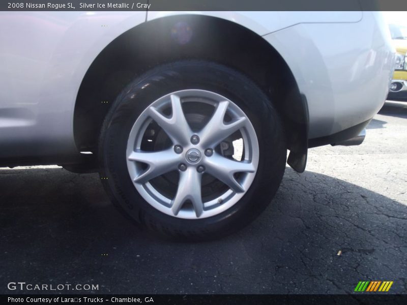 Silver Ice Metallic / Gray 2008 Nissan Rogue SL