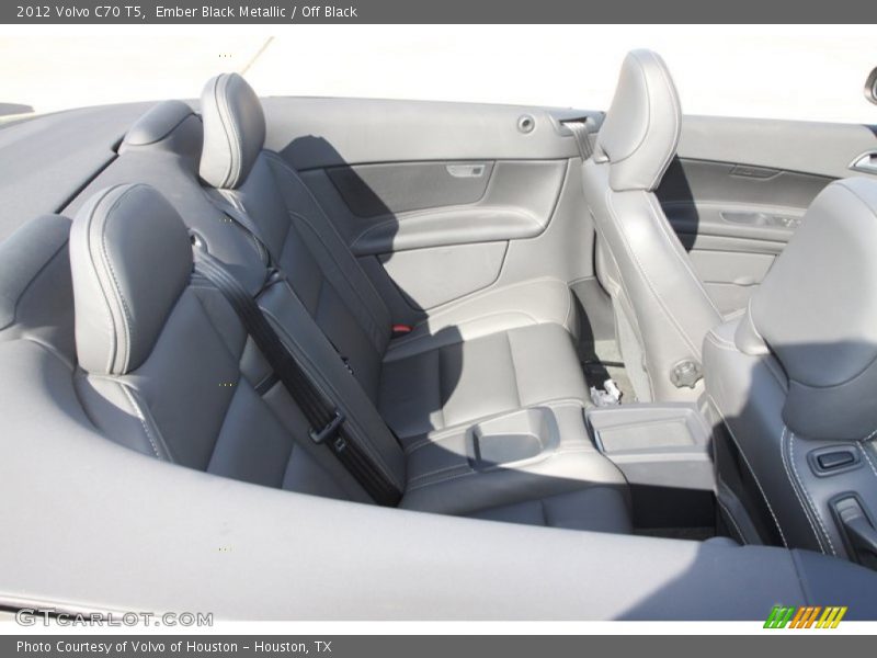Ember Black Metallic / Off Black 2012 Volvo C70 T5