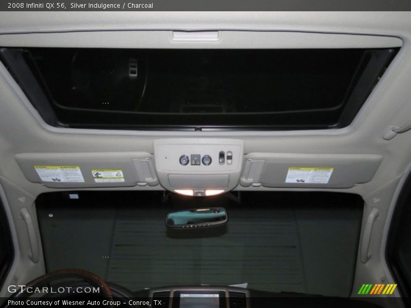 Silver Indulgence / Charcoal 2008 Infiniti QX 56
