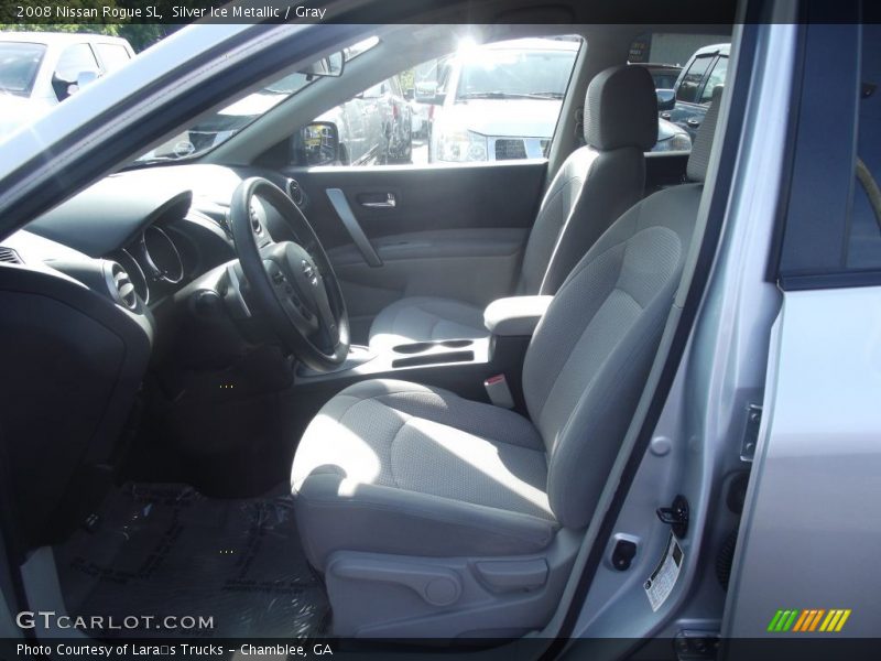 Silver Ice Metallic / Gray 2008 Nissan Rogue SL