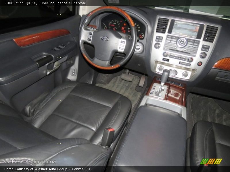 Silver Indulgence / Charcoal 2008 Infiniti QX 56
