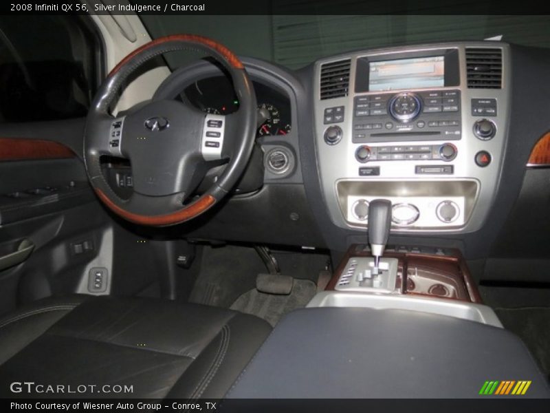 Silver Indulgence / Charcoal 2008 Infiniti QX 56