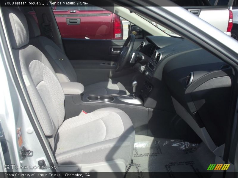 Silver Ice Metallic / Gray 2008 Nissan Rogue SL