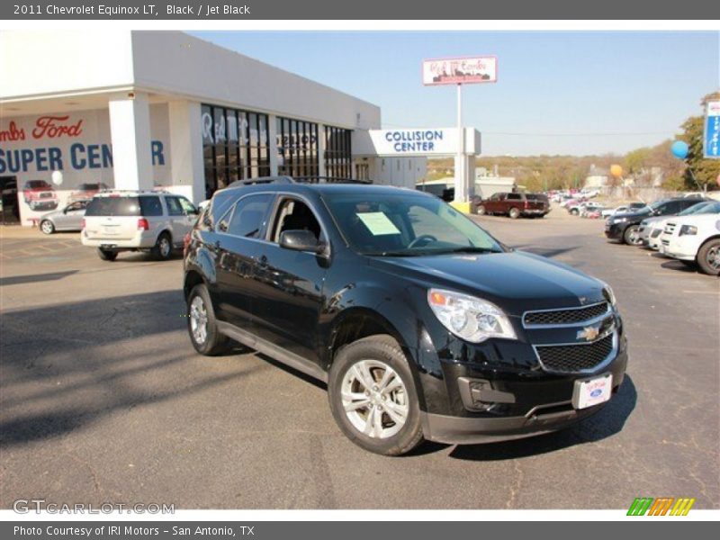 Black / Jet Black 2011 Chevrolet Equinox LT
