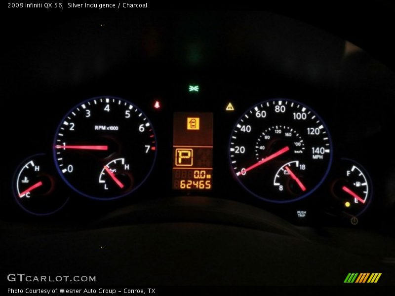 Silver Indulgence / Charcoal 2008 Infiniti QX 56