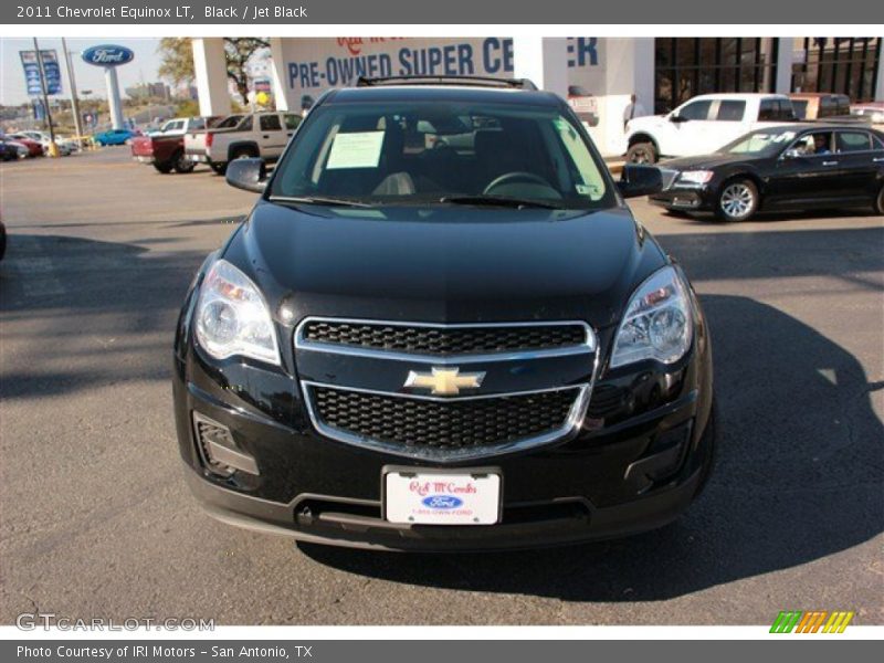 Black / Jet Black 2011 Chevrolet Equinox LT